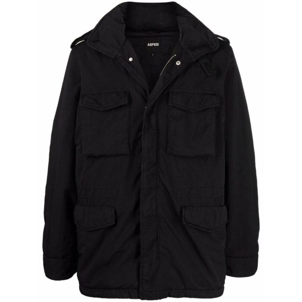 Aspesi Black Coats - Parkas Men